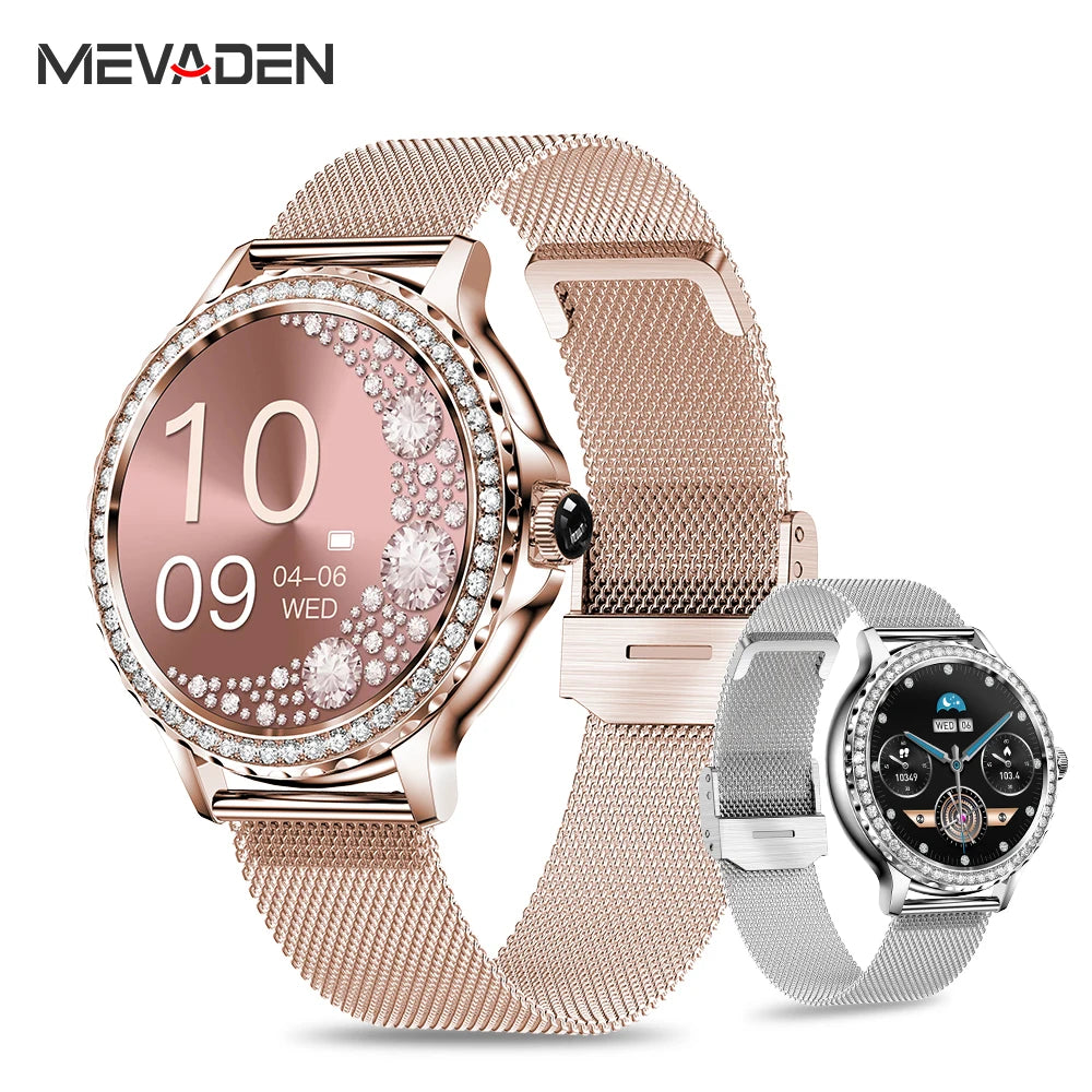 Vervanci RoseGlow Fitness Watch 🌟