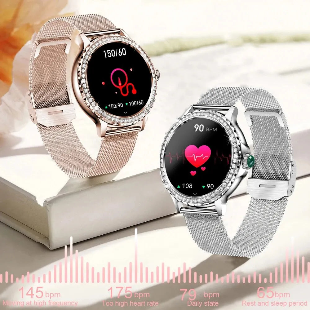 Vervanci RoseGlow Fitness Watch 🌟