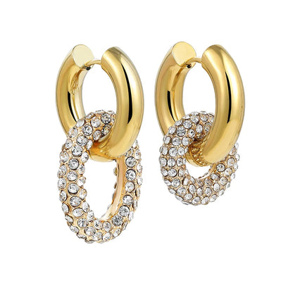 Vervanci Luxe Zircon Hoops 💎