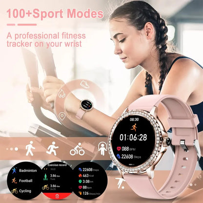 Vervanci RoseGlow Fitness Watch 🌟